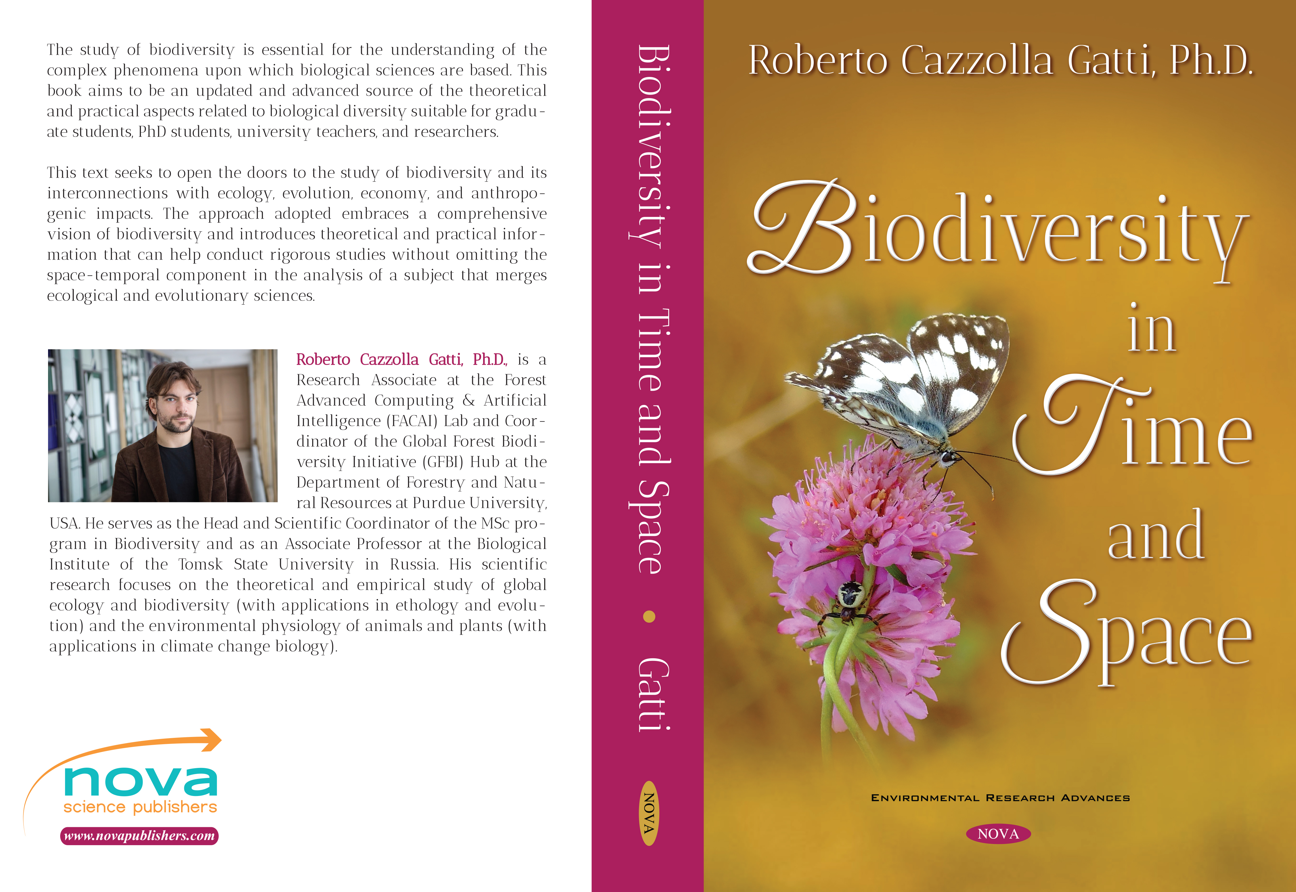 Biodiversity in Time and Space 978-1-53613-662-3